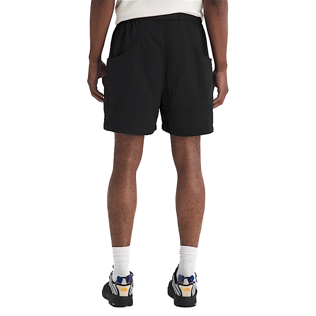 The North Face RED BOX NYLON BELTED SHORTS BLACK