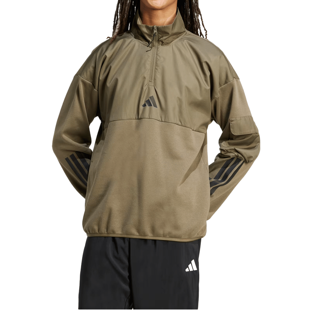 adidas CITY TECH UTILITY HALF-ZIP SWEATSHIRT