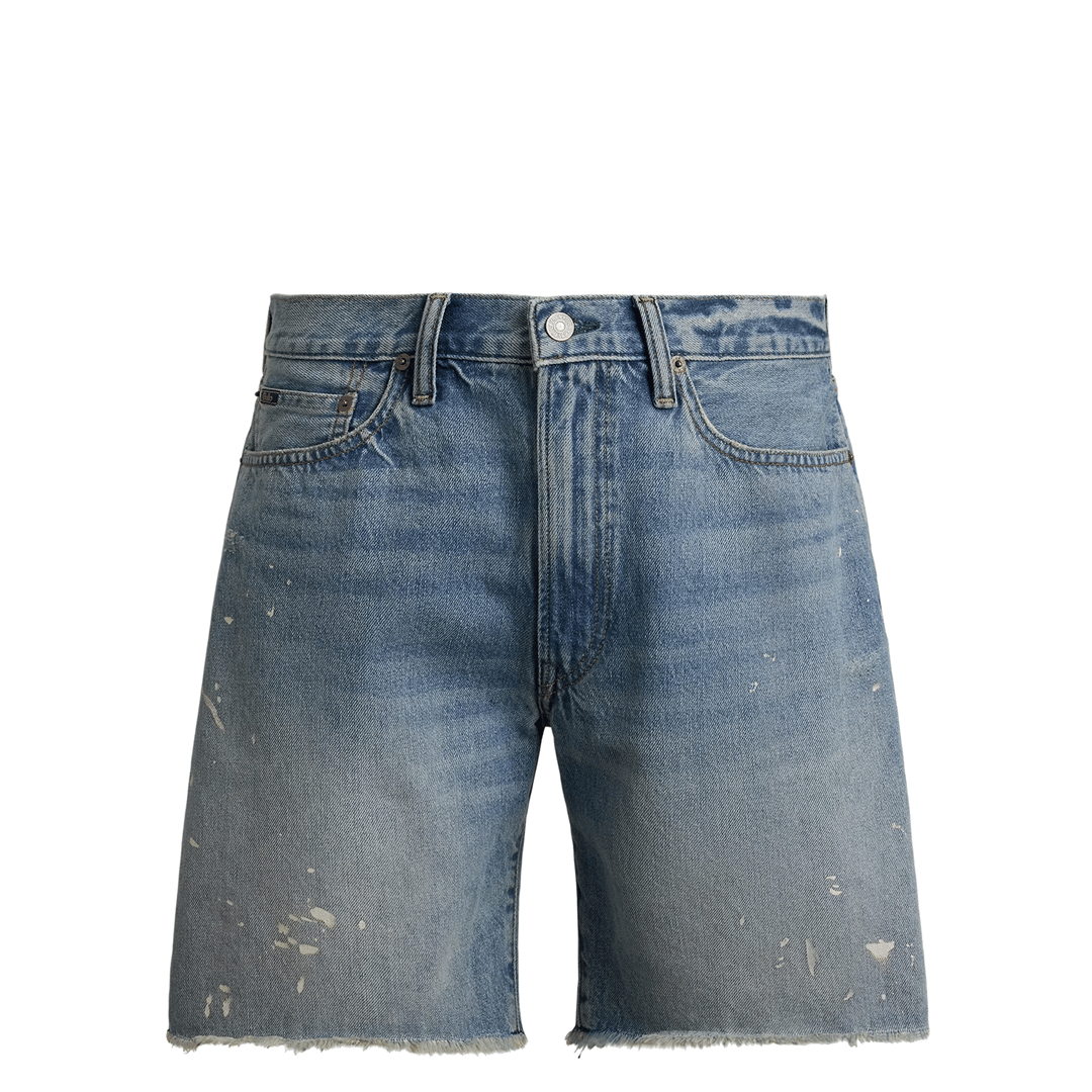 Polo Ralph Lauren FRAYED DETAIL JEAN SHORTS