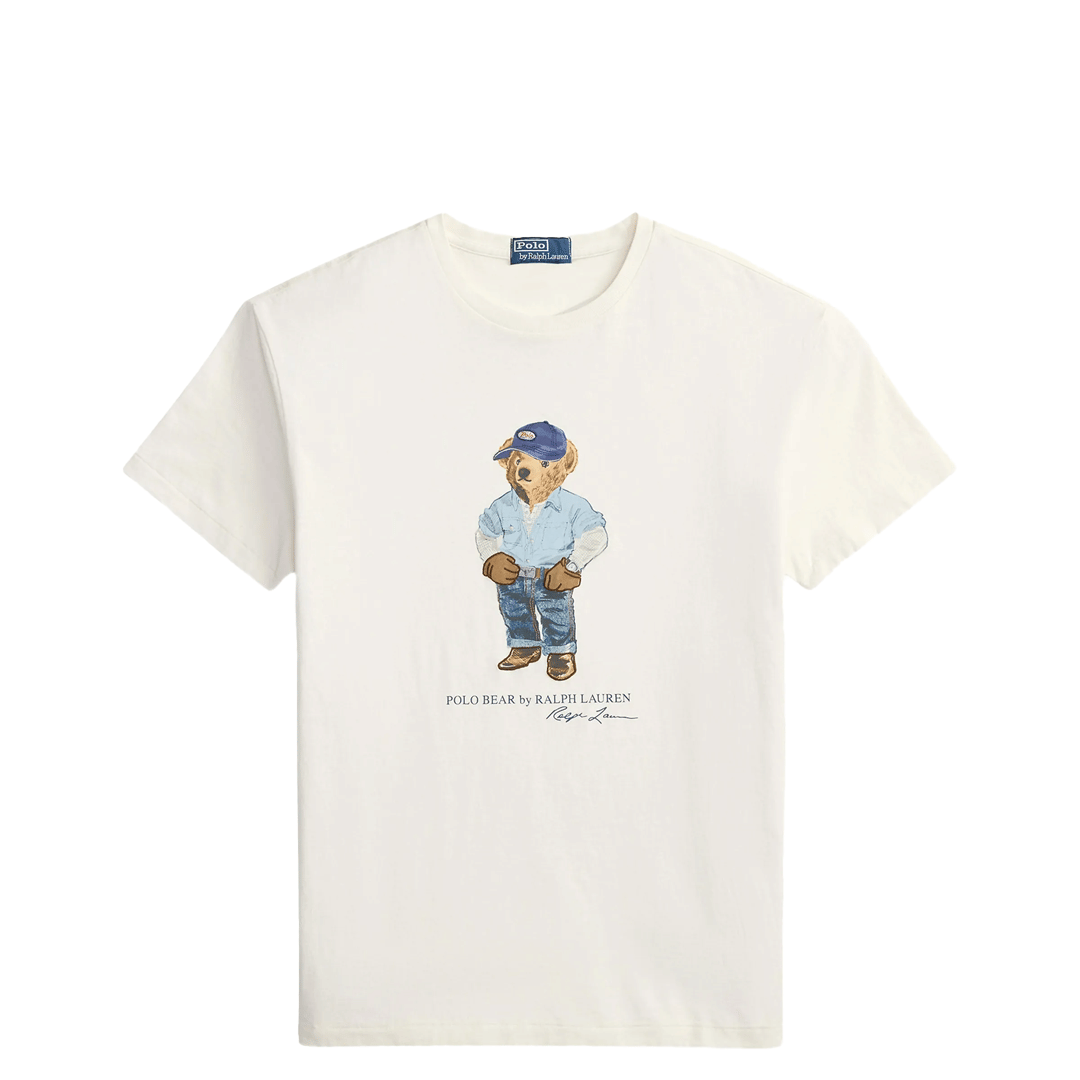 Polo Ralph Lauren CLASSIC FIT POLO BEAR JERSEY T-SHIRT 710B14615001