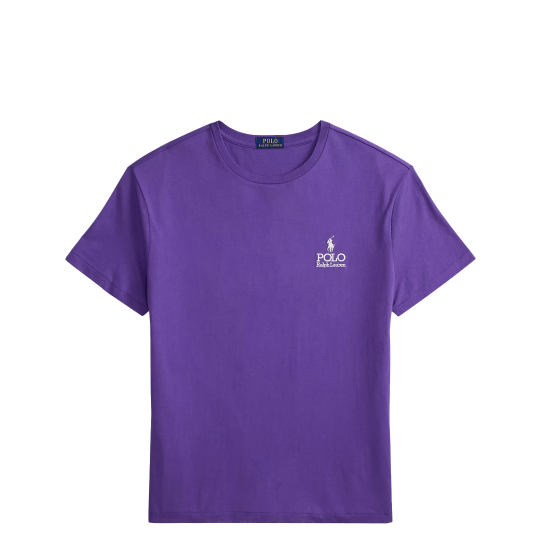 Polo Ralph Lauren CLASSIC FIT LOGO JERSEY T-SHIRT PURPLE