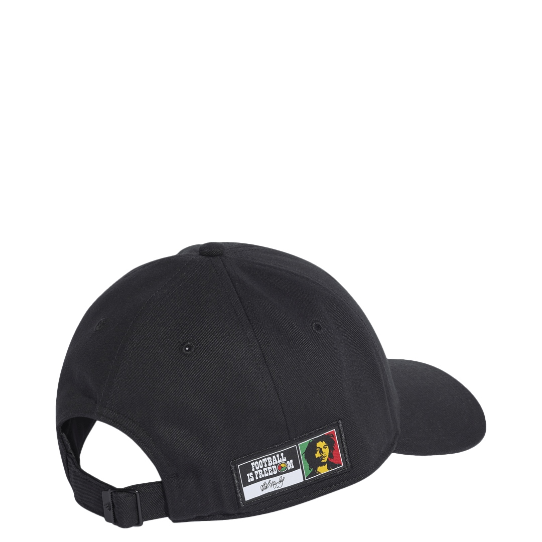 adidas JAMAICA FOOTBALL FEDERATION BOB MARLEY HAT BLACK