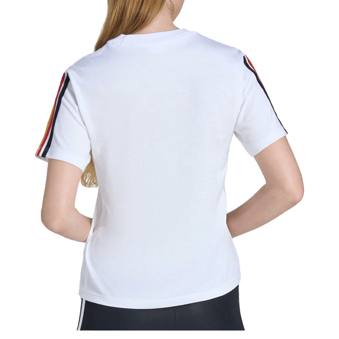 adidas WOMEN'S GERMANY DNA WHITE T-SHIRT