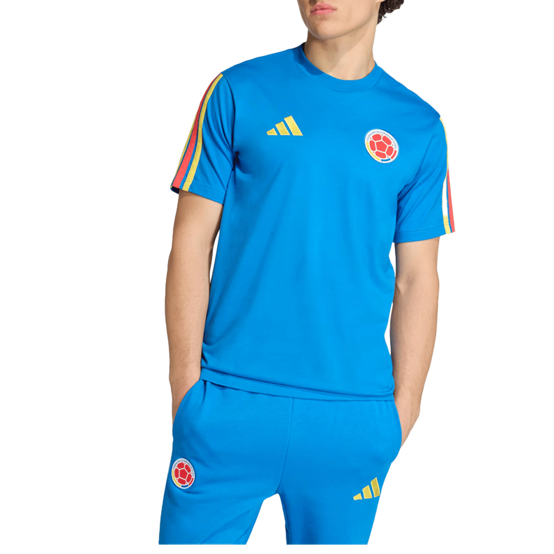 adidas COLOMBIA DNA BLUE T-SHIRT