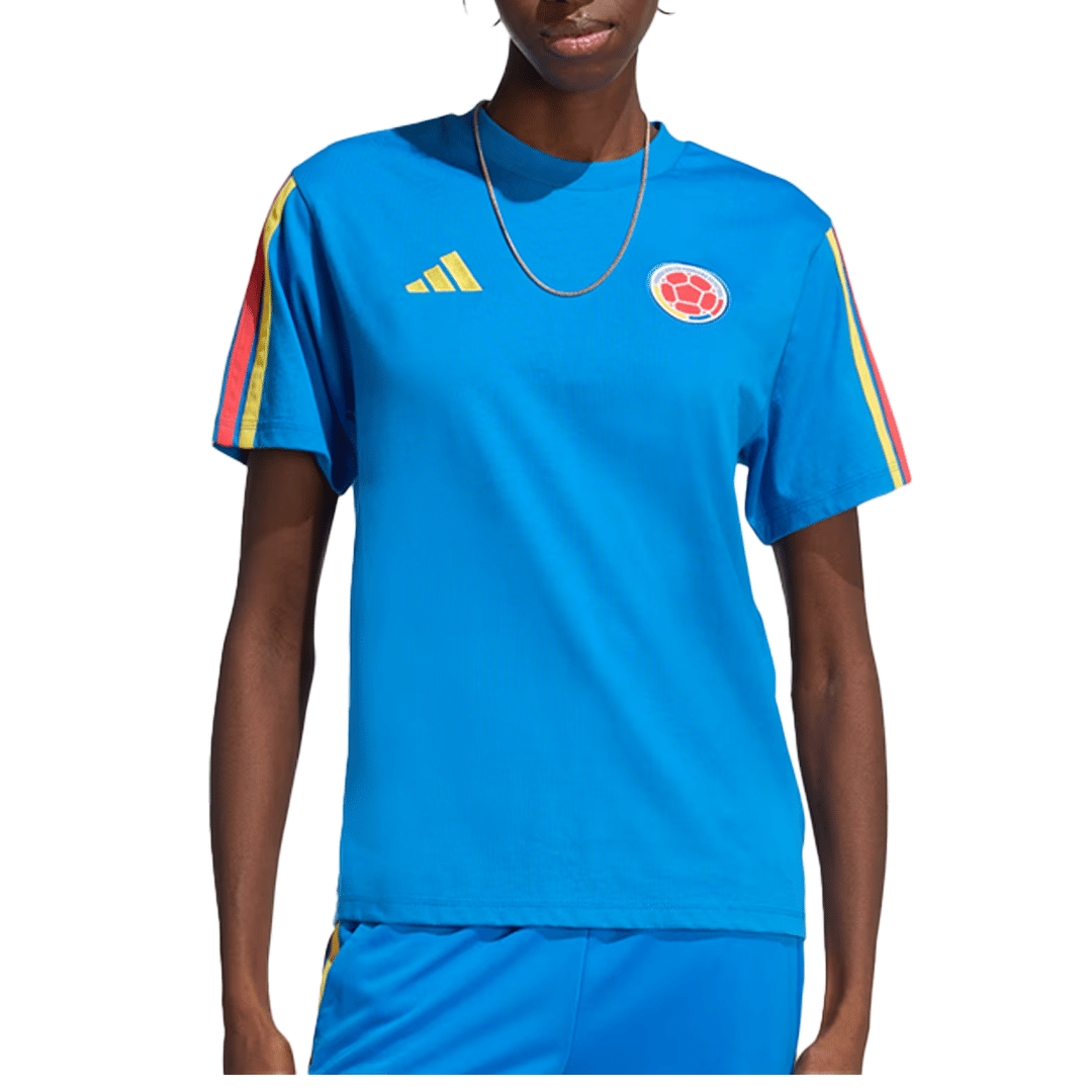 adidas WOMEN'S COLUMBIA DNA BLUE T-SHIRT