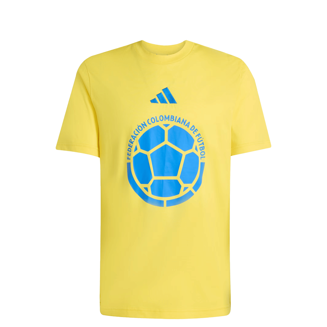 adidas COLUMBIA DNA GRAPHIC YELLOW T-SHIRT