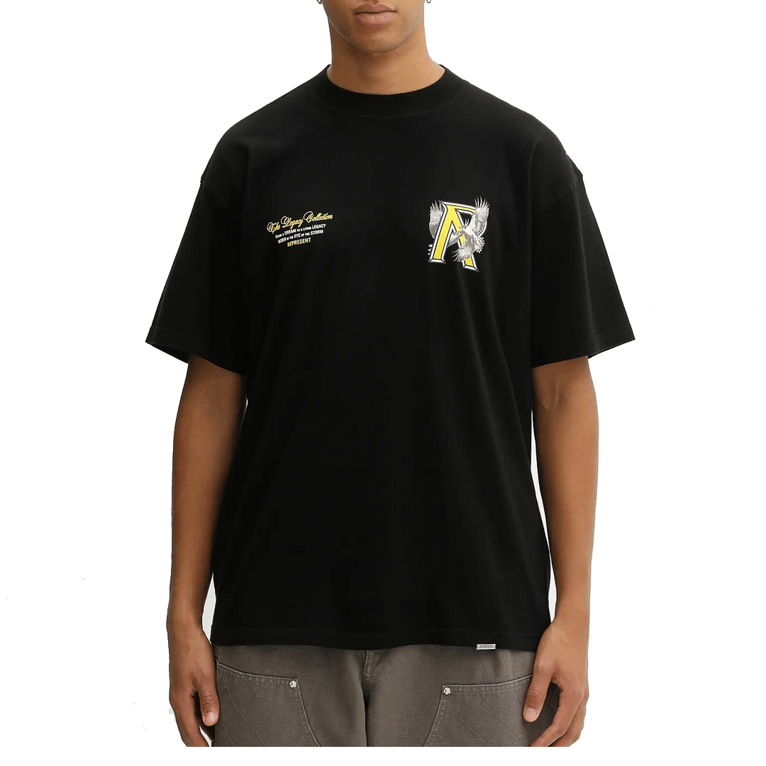 Represent LEGACY FALCON T-SHIRT JET BLACK