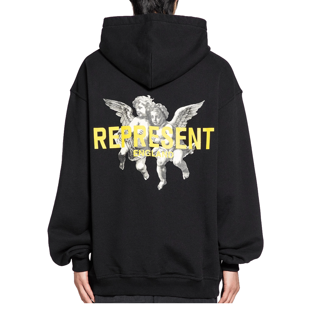 Represent LEGACY CHERUBS HOODIE BLACK