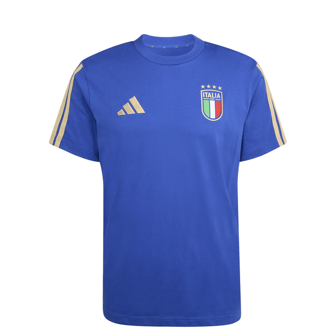 adidas ITALY DNA T-SHIRT BLUE