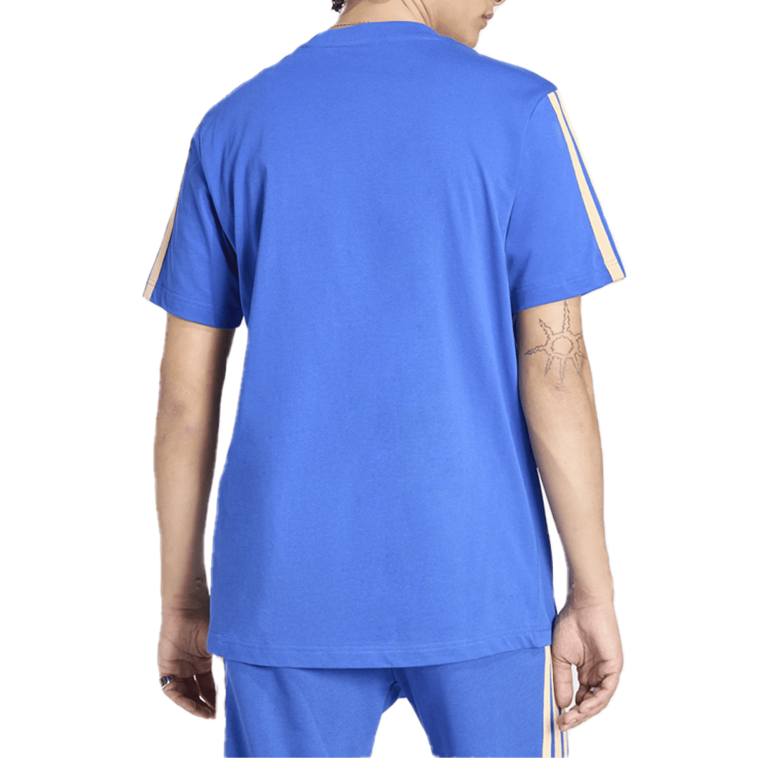 adidas ITALY DNA T-SHIRT BLUE