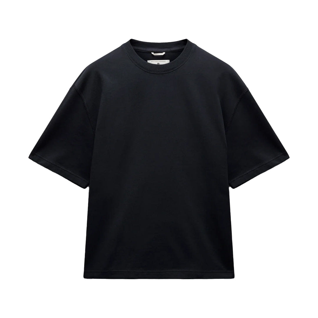 REIGNING CHAMP HEAVYWEIGHT JERSEY RELAXED T-SHIRT BLACK