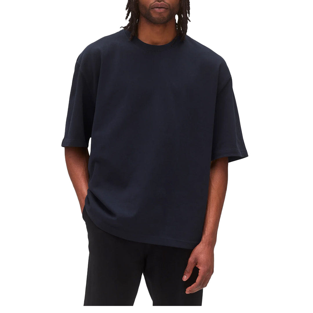 REIGNING CHAMP HEAVYWEIGHT JERSEY RELAXED T-SHIRT BLACK