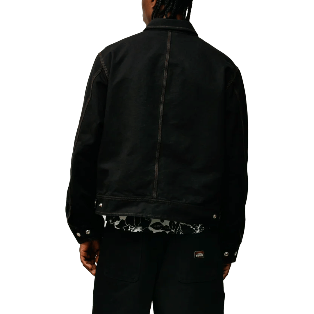 Stussy WORK JACKET COLLARED BLACK