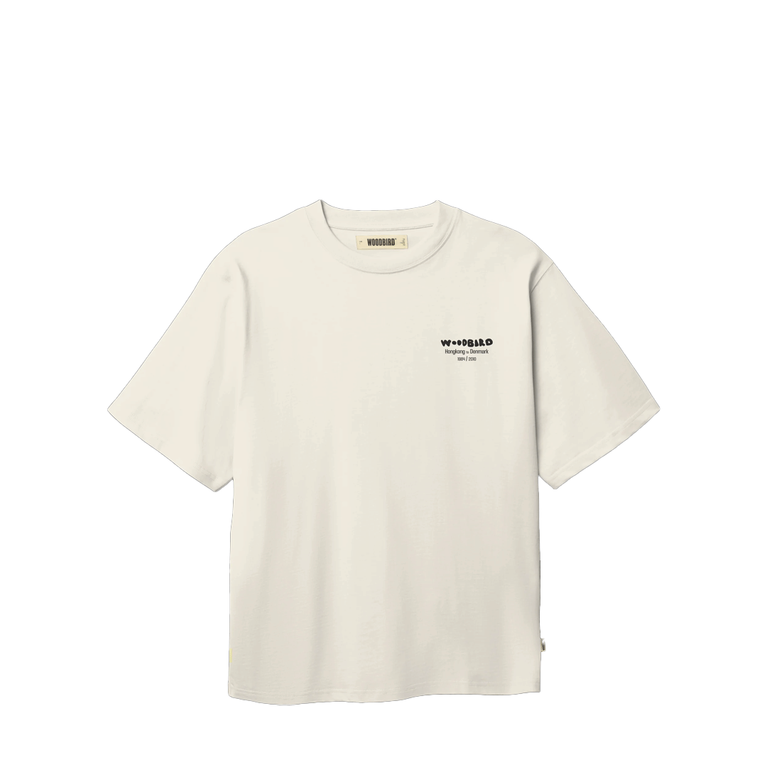 WOODBIRD WBBAINE WOK TEE OFF WHITE