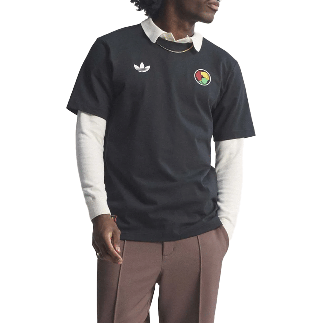 adidas BOB MARLEY ORIGINALS T-SHIRT BLACK