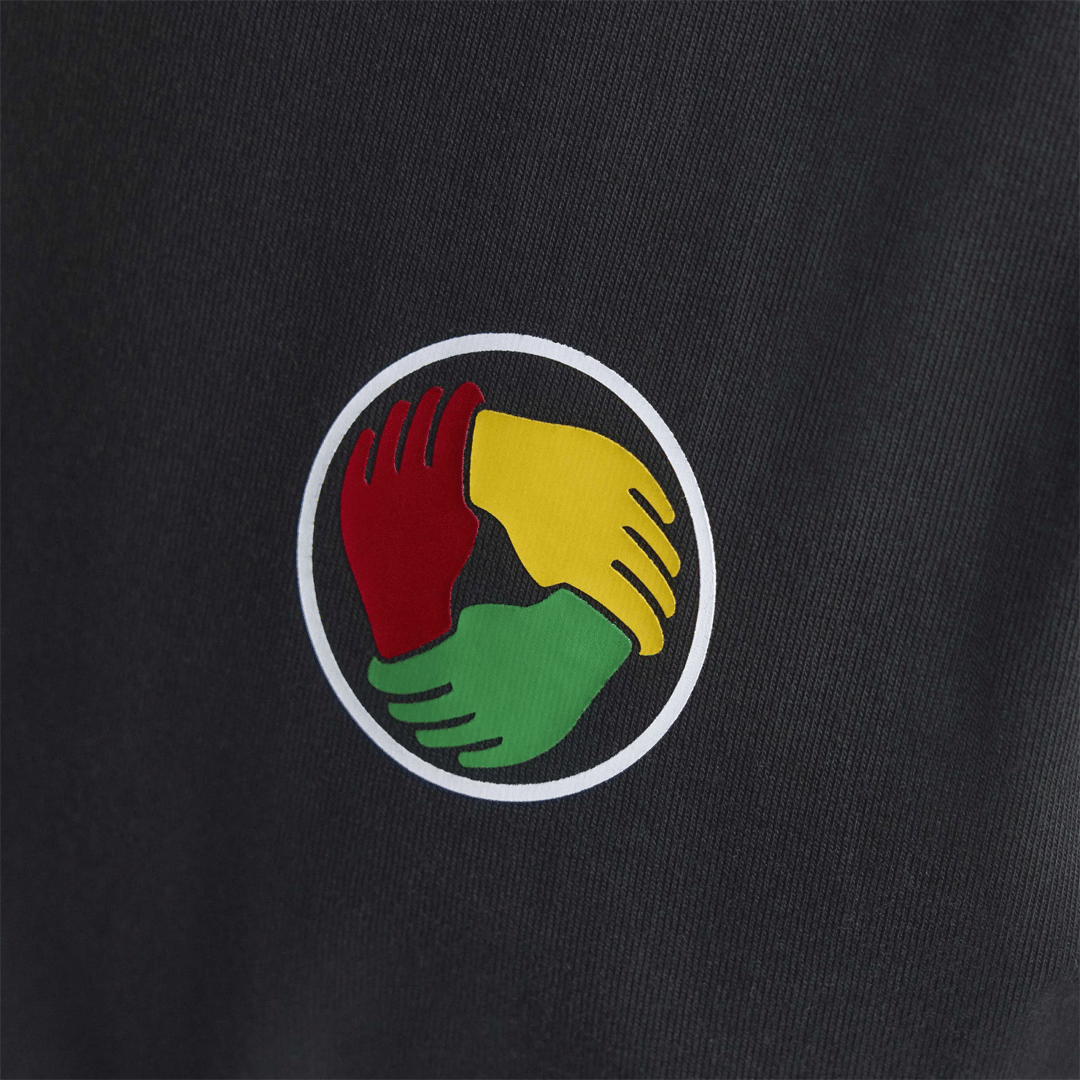 adidas BOB MARLEY ORIGINALS T-SHIRT BLACK
