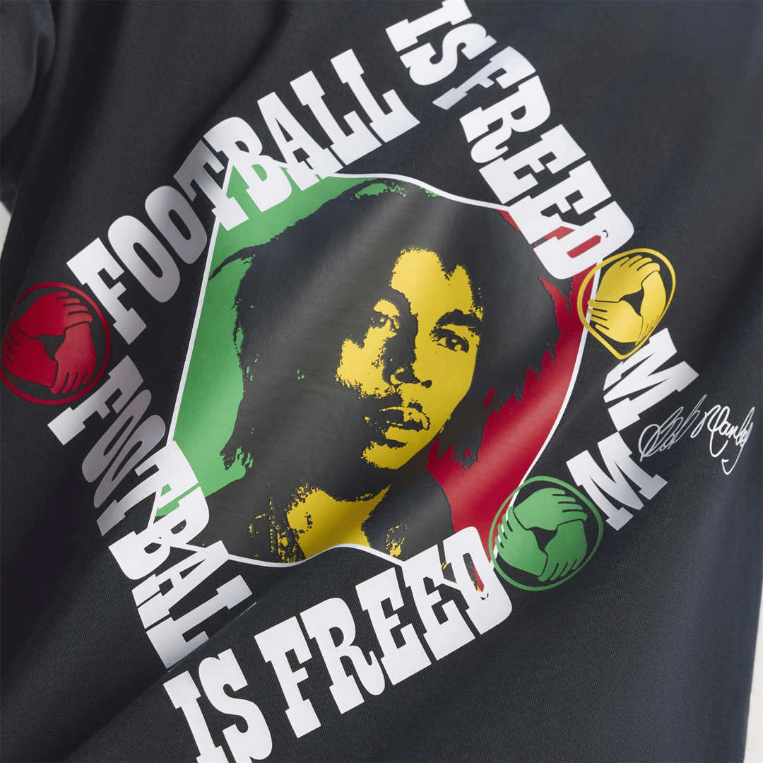 adidas BOB MARLEY ORIGINALS T-SHIRT BLACK