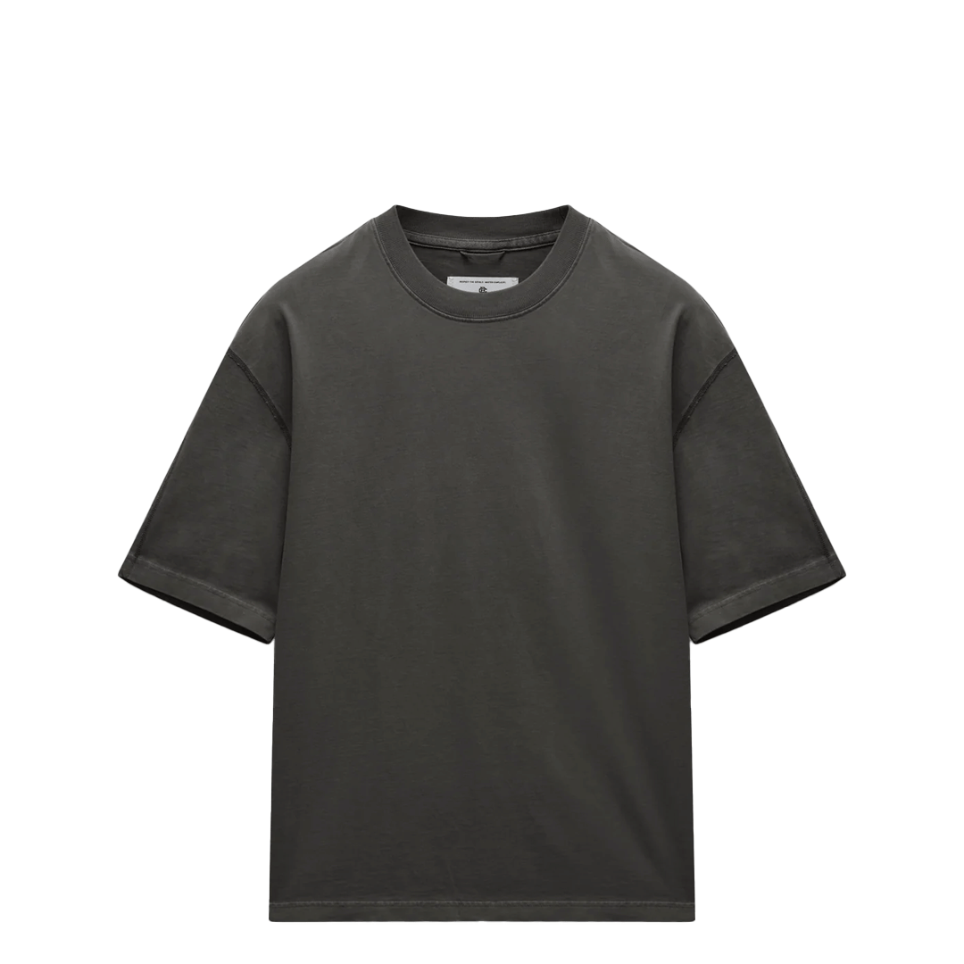 REIGNING CHAMP MIDWEIGHT JERSEY FADEAWAY RELAXED T-SHIRT FADED BLACK