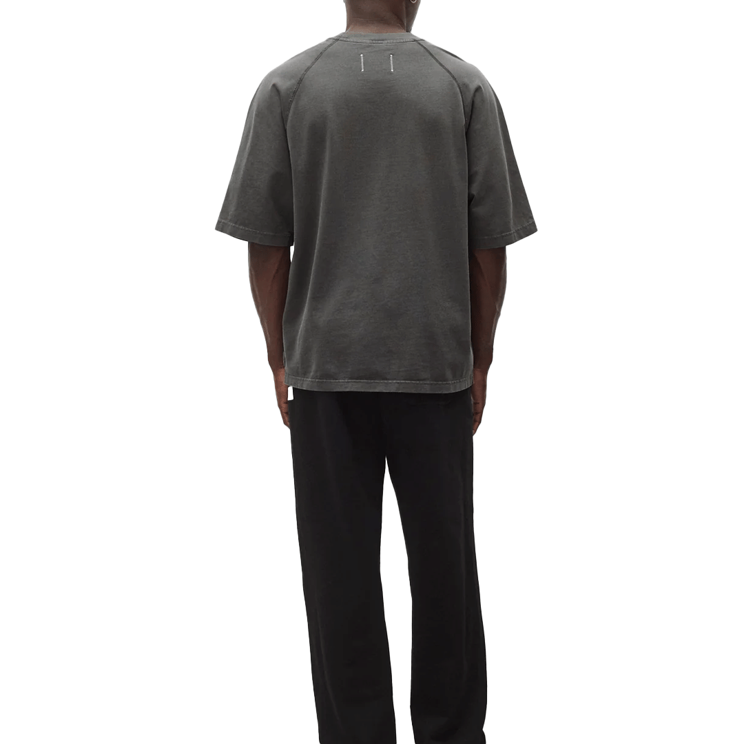 REIGNING CHAMP MIDWEIGHT JERSEY FADEAWAY RELAXED T-SHIRT FADED BLACK