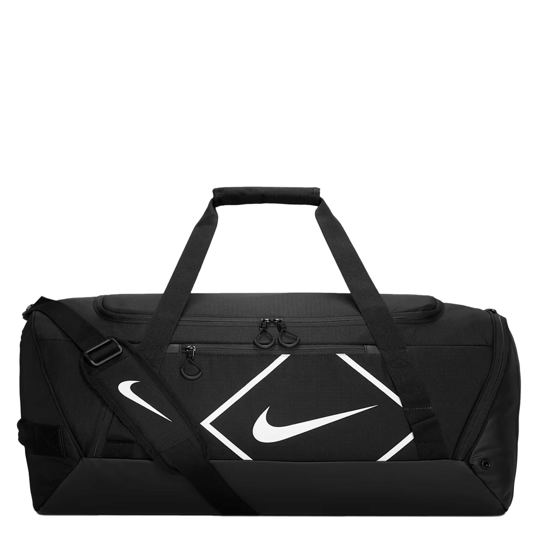 Nike DIAMOND DUFFEL BAG BLACK/WHITE