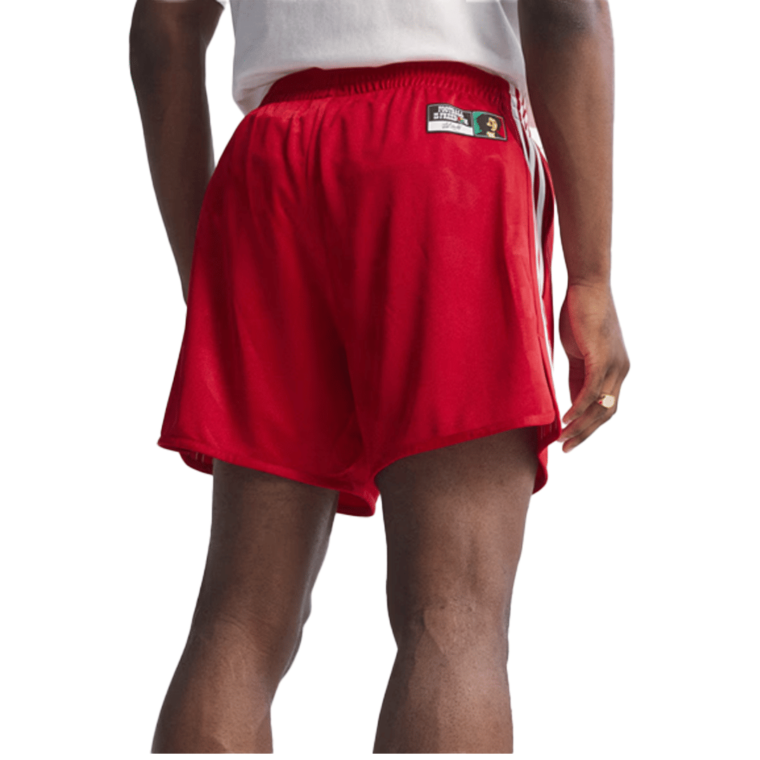 adidas BOB MARLEY ORIGINALS MEN'S SHORTS PURE RUBY