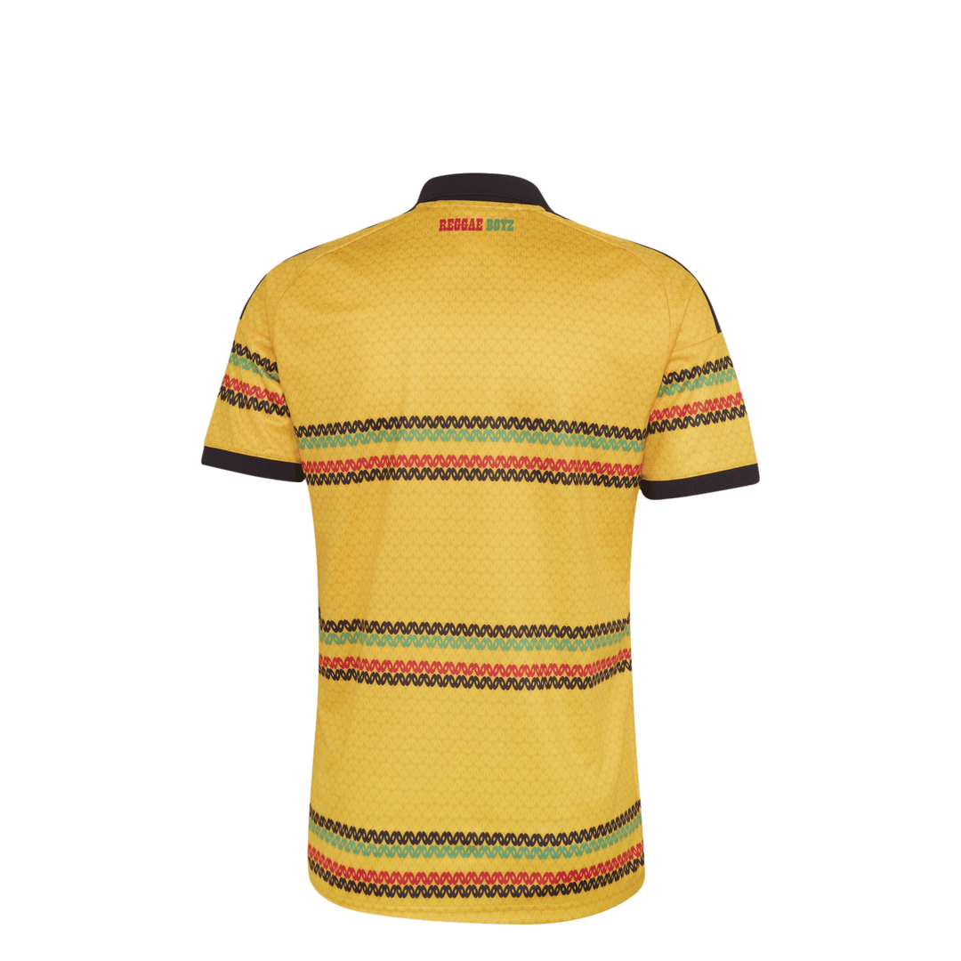 adidas JAMAICA 26 X BOB MARLEY YELLOW MEN'S JERSEY