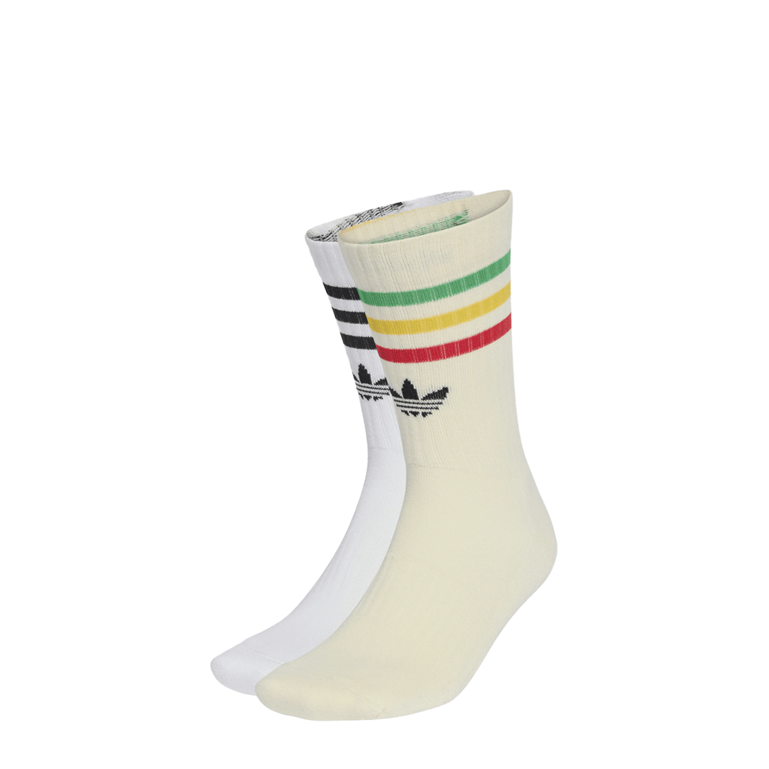 adidas JAMAICA X BOB MARLEY UNISEX SOCKS WHITE
