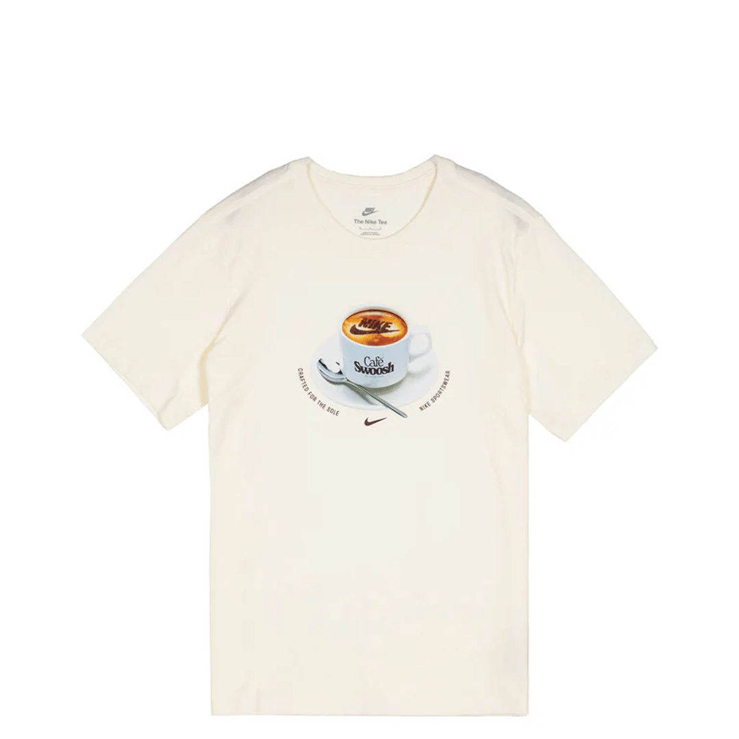 Nike RELAXED FIT CAFE SWOOSH T-SHIRT WHITE