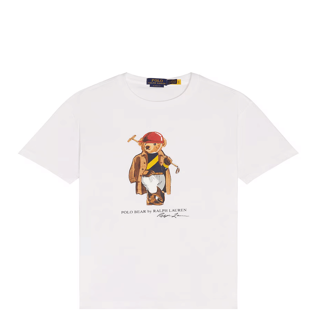 Polo Ralph Lauren NOVELTY POLO BEAR TEE WHITE
