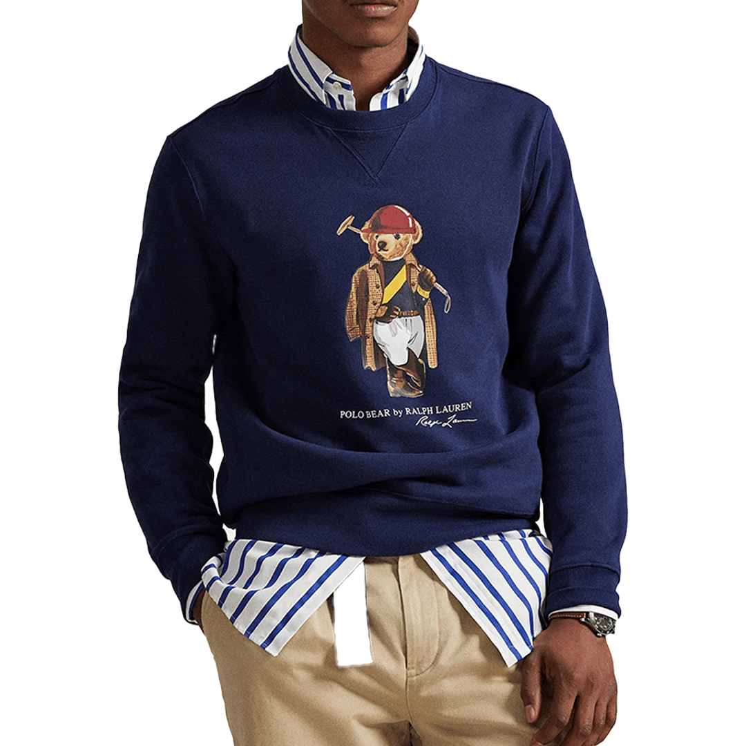 Polo Ralph Lauren POLO BEAR FLEECE SWEATSHIRT BLUE