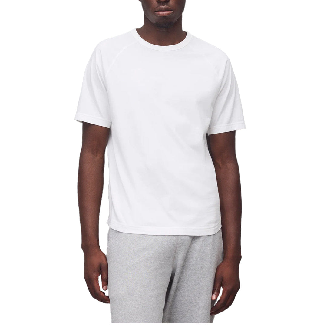 REIGNING CHAMP LIGHTWEIGHT JERSEY STANDARD RAGLAN TSHIRT WHITE