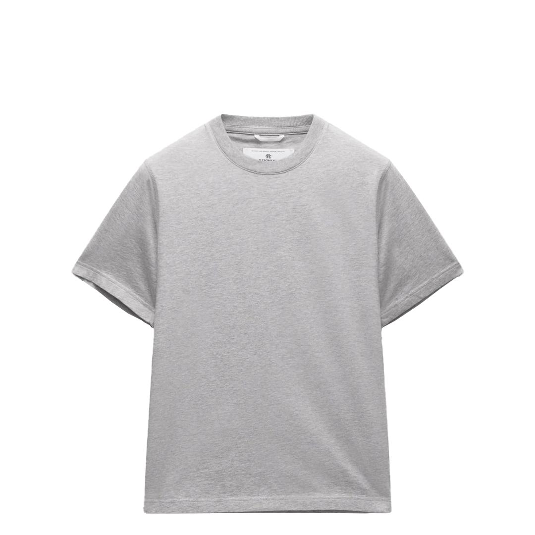 REIGNING CHAMP MIDWEIGHT JERSEY OG T-SHIRT HEATHER GREY