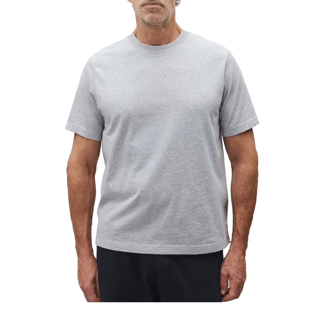 REIGNING CHAMP MIDWEIGHT JERSEY OG T-SHIRT HEATHER GREY