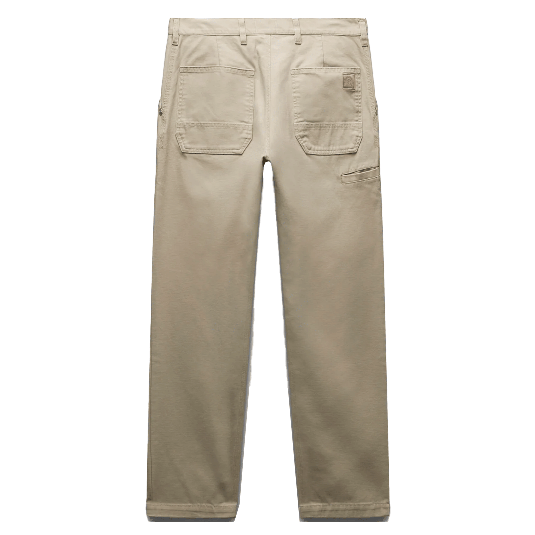 REIGNING CHAMP COTTON CANVAS GROUNDS STANDARD PANT SAND