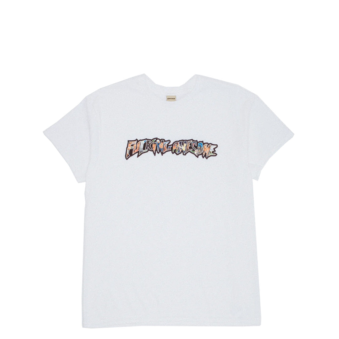 FUCKING AWESOME DILL COLLAGE LOGO SHORT SLEEVE TEE WHITE