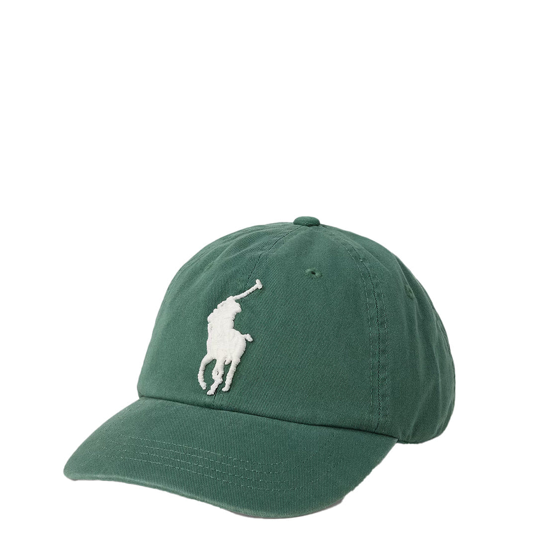 Polo Ralph Lauren BIG PONY TWILL BALL CAP GREEN