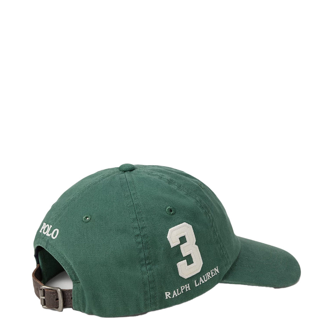 Polo Ralph Lauren BIG PONY TWILL BALL CAP GREEN