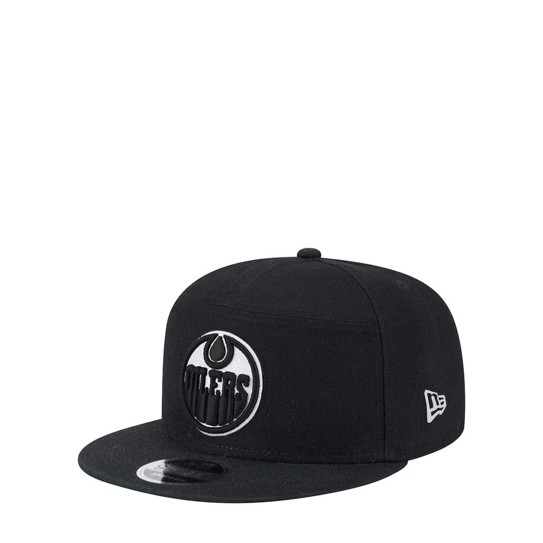 New Era NHL EDMONTON OILERS 9FIFTY SNAPBACK BLACK/ WHITE