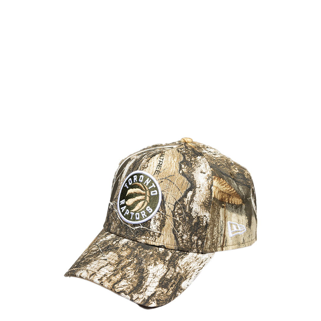 New Era TORONTO RAPTORS 9FORTY REALTREE KHAKI ADJUSTABLE A-FRAME CAP