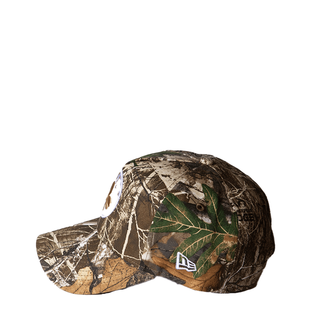 New Era BOSTON CELTICS REALTREE KHAKI 9FORTY ADJUSTABLE A-FRAME CAP