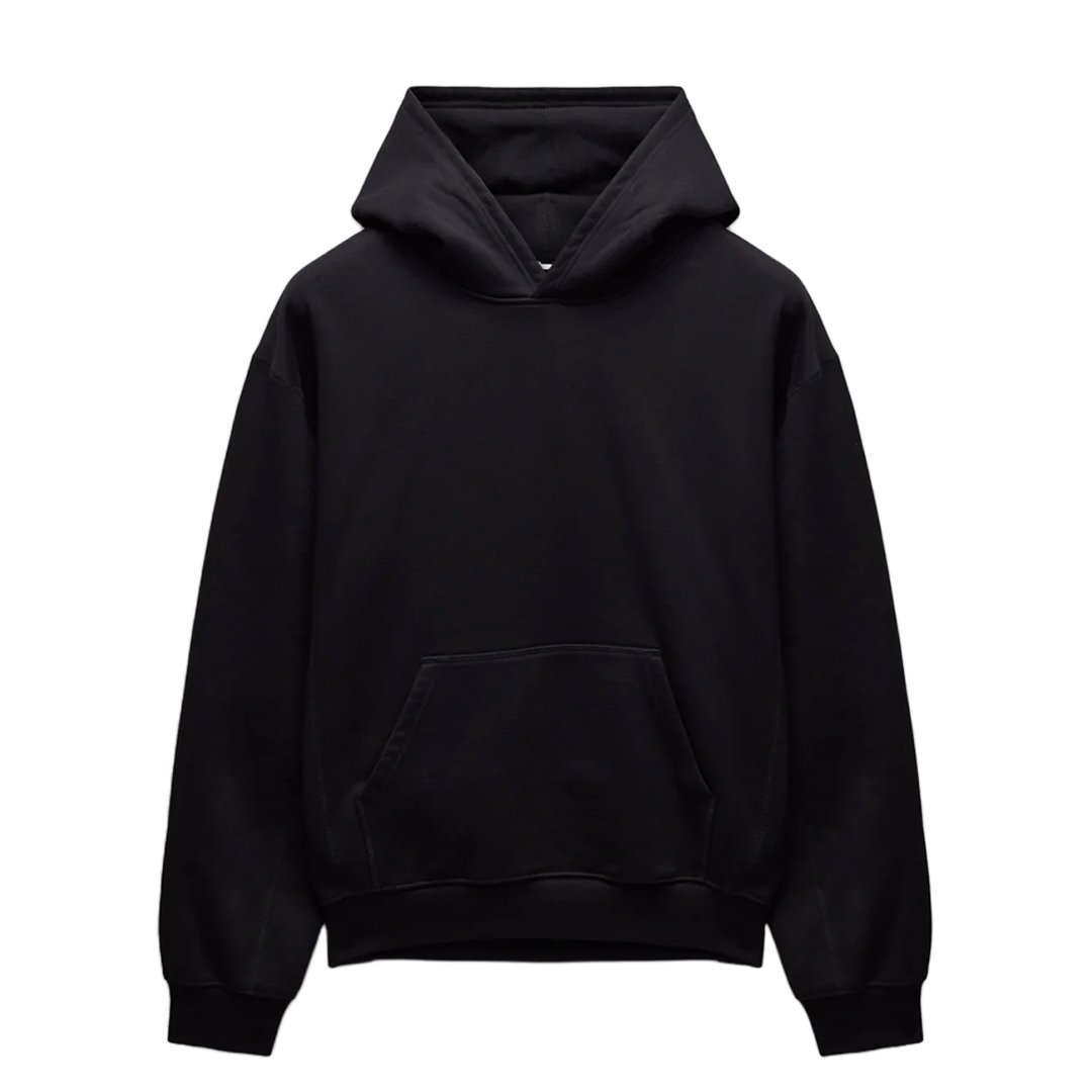 REIGNING CHAMP BRUSHED FLEECE '97 RELAXED HOODIE BLACK