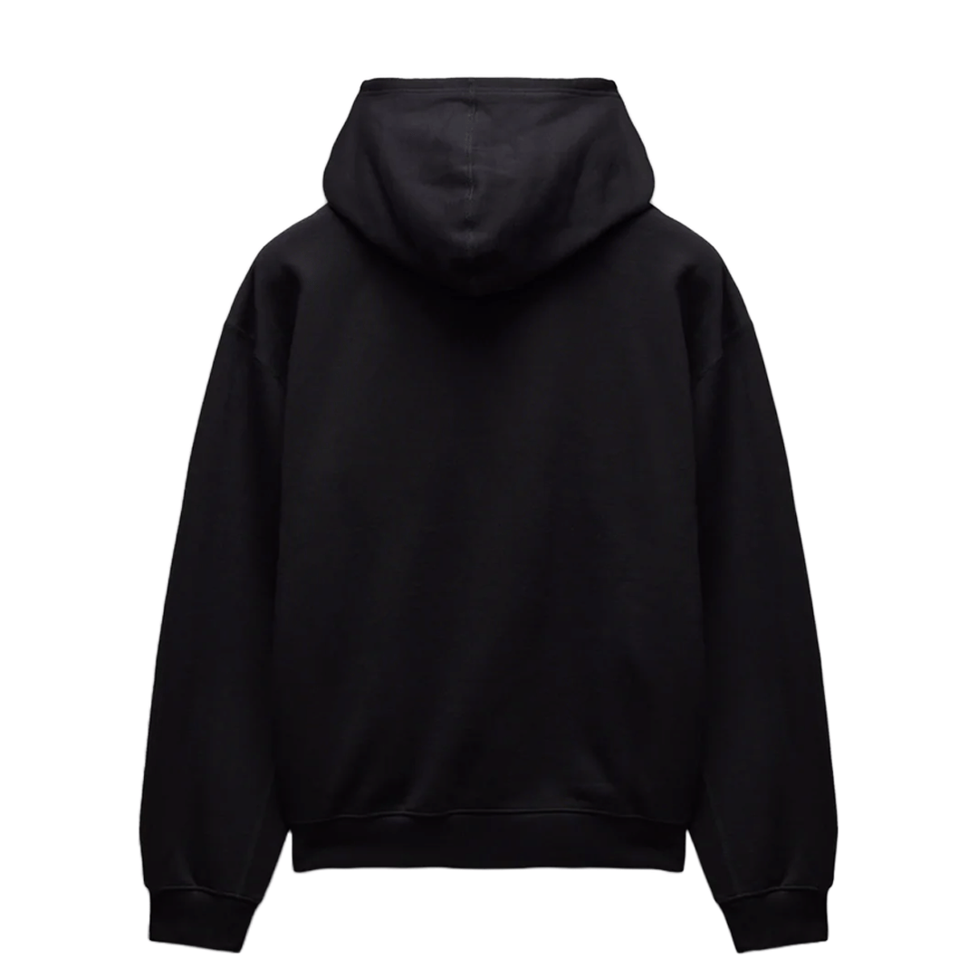 REIGNING CHAMP BRUSHED FLEECE '97 RELAXED HOODIE BLACK