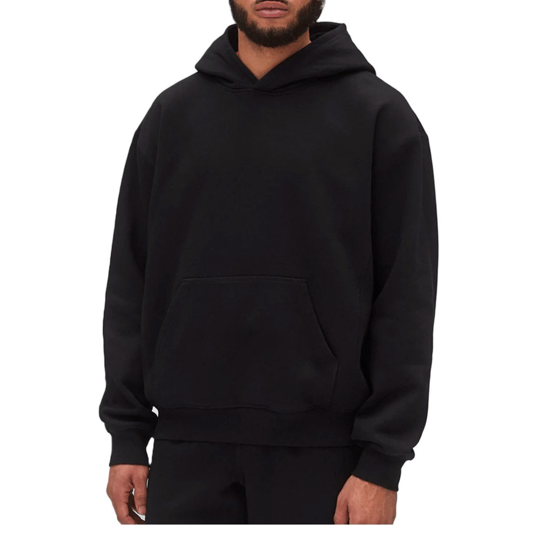 REIGNING CHAMP BRUSHED FLEECE '97 RELAXED HOODIE BLACK
