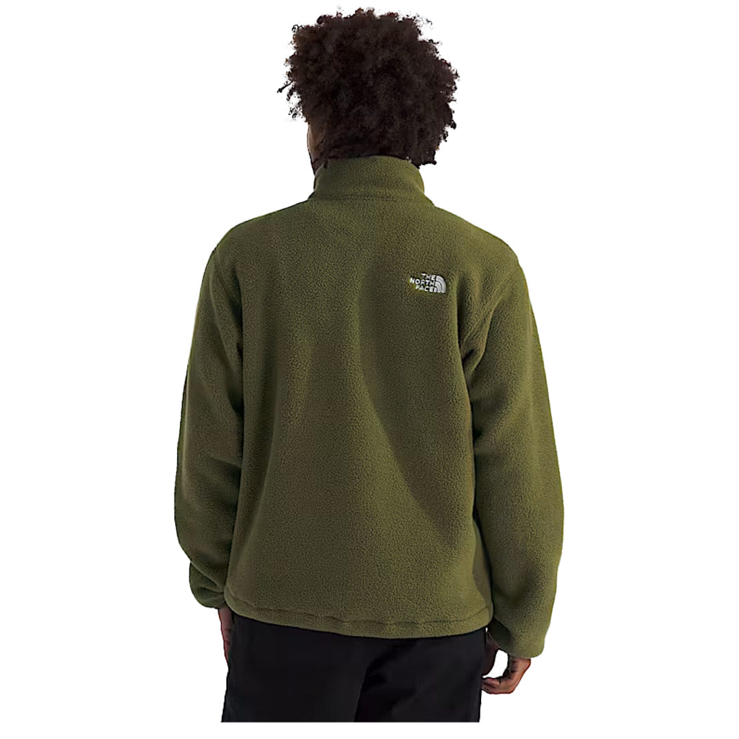 The North Face TNF FLEESKI 1/4 ZIP PULLOVER WOODLAND GREEN