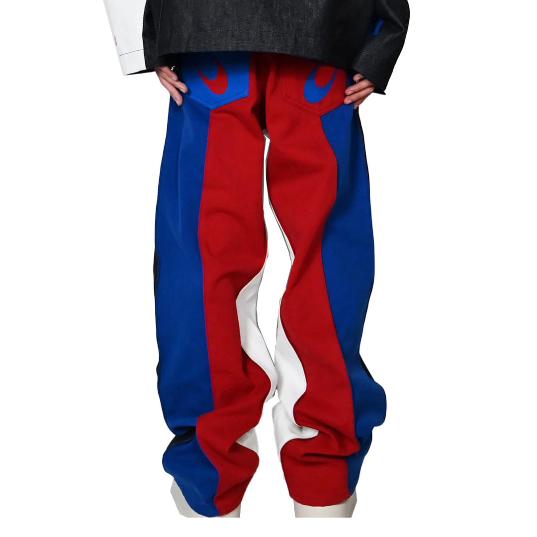 PDF CHANNEL EBISU PANT RED/BLUE