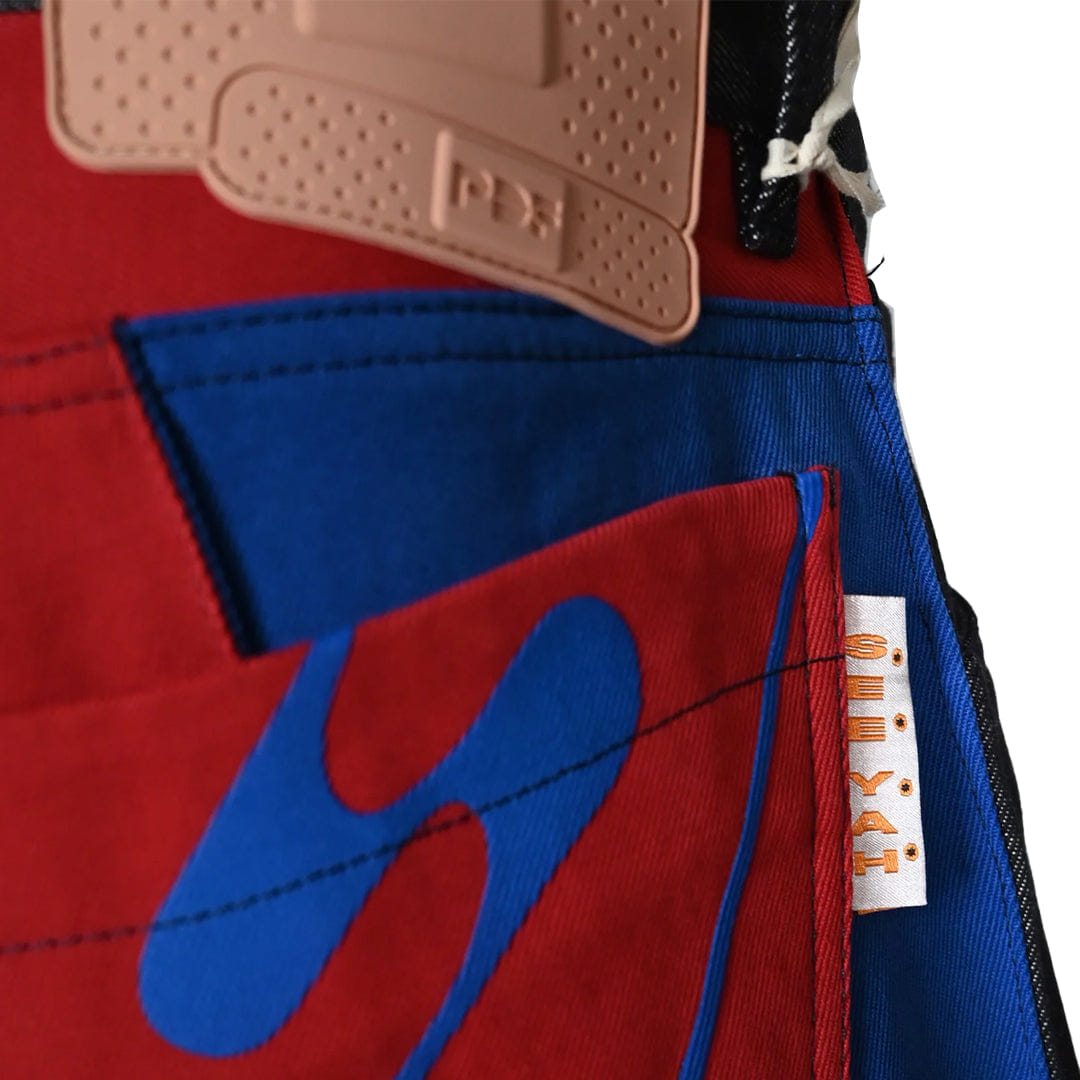 PDF CHANNEL EBISU PANT RED/BLUE