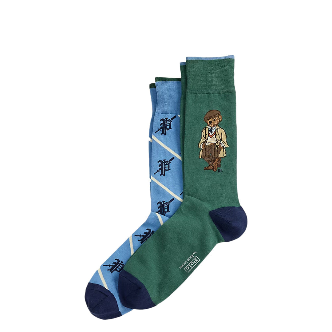 Polo Ralph Lauren POLO BEAR TROUSER SOCKS-2 PACK