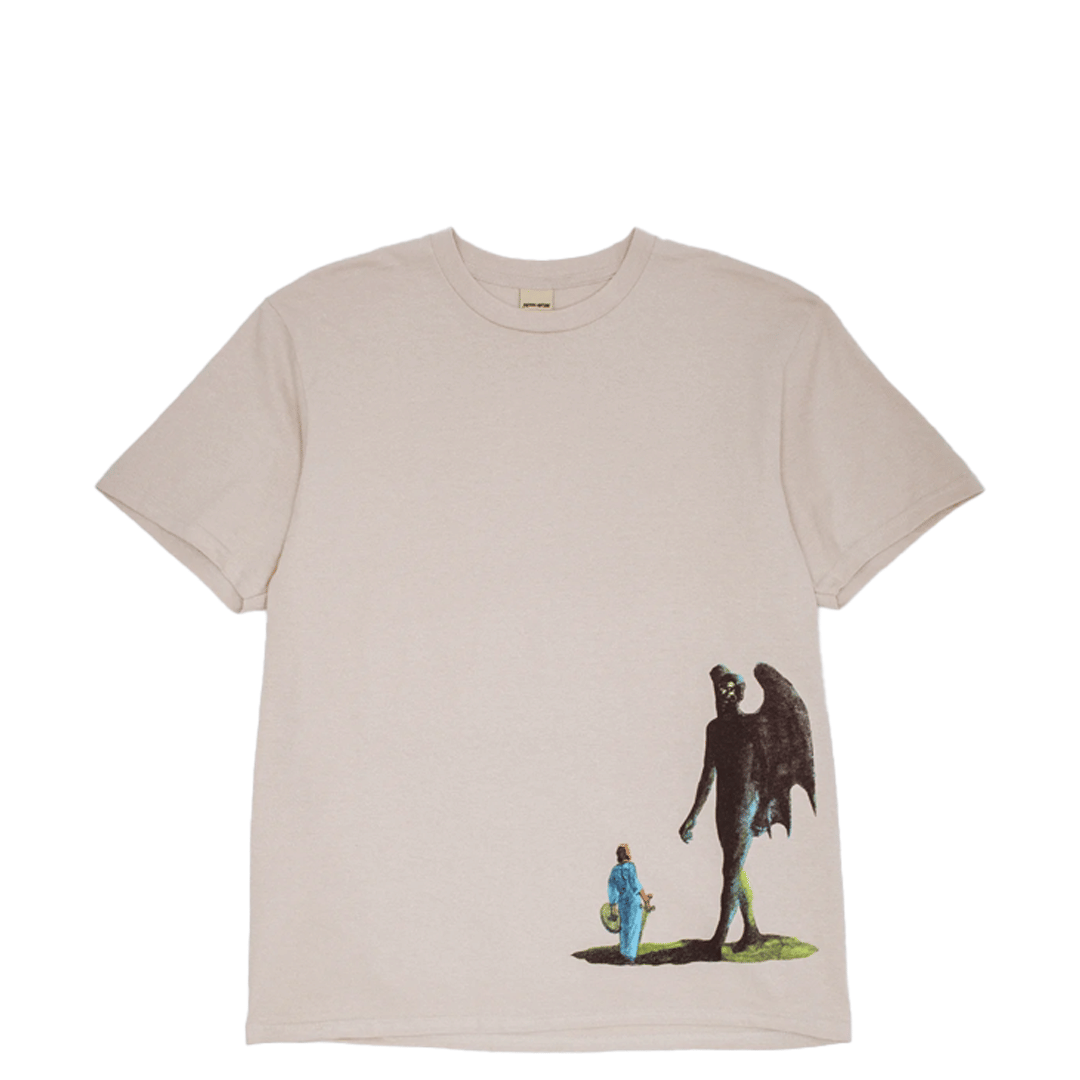 FUCKING AWESOME NEW PATH TO THE WATERFALL SHORT SLEEVE TEE TAN