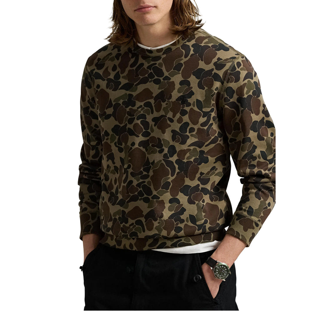 Polo Ralph Lauren DOUBLE KNIT CAMO SWEATSHIRT