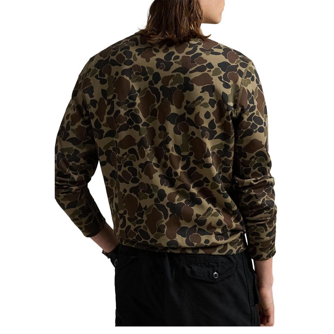 Polo Ralph Lauren DOUBLE KNIT CAMO SWEATSHIRT
